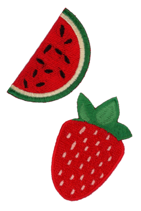 watermeloen en aardbei patch
