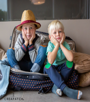 Voordeel pack Bosuil knielappen