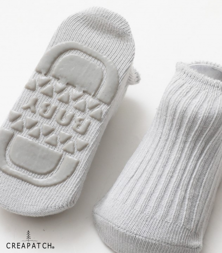Socks I Anti-slip I  organic cotton I Cool gray